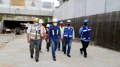Photo of Alcalde Alejandro Ruz supervisó los avances de la obra del Distribuidor Vial en Prolongación Montejo