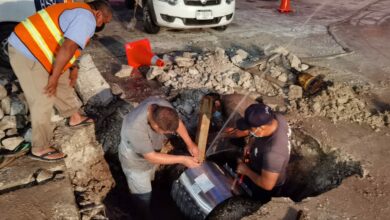 Photo of Japay repara de emergencia fuga de agua en el Centro Histórico