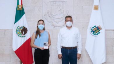 Photo of Alcalde Alejandro Ruz recibe la visita de la presidenta electa de Isla Mujeres