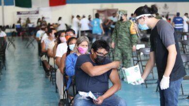 Photo of Buena afluencia en la segunda jornada de vacunación en Mérida y el estado