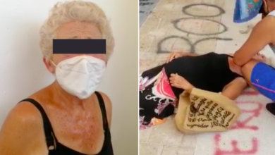 Photo of “Se desmaya” porque no la dejaron votar. VIDEO