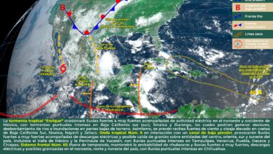Photo of Ambiente caluroso, cielo nublado y lluvias vespertinas se prevé para Yucatán este martes