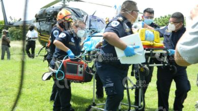 Photo of Helicóptero de la SSP Yucatán traslada a menor lesionada de Tizimín a Mérida