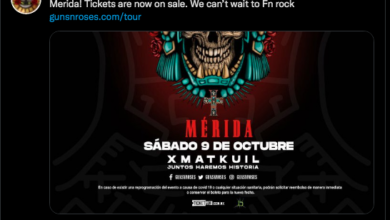 Photo of Guns N’ Roses continúa promocionando su concierto en Mérida
