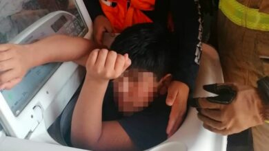 Photo of Rescatan a niño que quedó atorado en una lavadora en Puebla