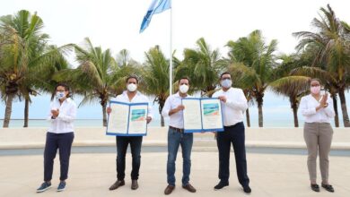 Photo of Por segundo año consecutivo, la playa de Progreso recibe la certificación “Blue Flag”