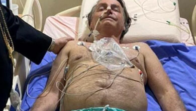 Photo of Bolsonaro, hospitalizado en Sao Paulo debido a una obstrucción intestinal