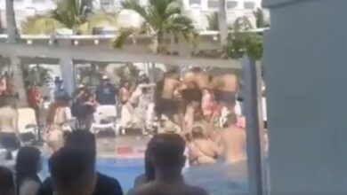 Photo of En plena pandemia, turistas protagonizaron una brutal pelea campal en hotel de Sinaloa