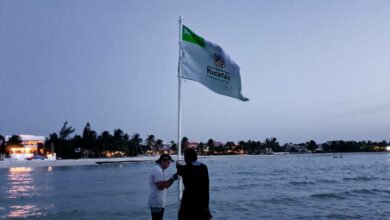 Photo of Instalan 17 banderas que alertarán de rocas marinas en la costa Yucateca