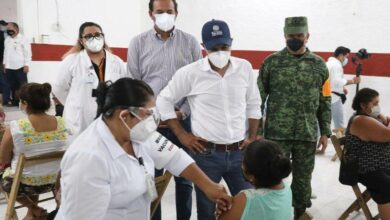 Photo of Yucatecos siguen respondiendo de manera positiva a la vacunación antiCovid