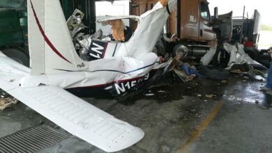 Photo of Avioneta se desploma al interior del Aeropuerto Internacional de Durango