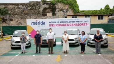 Photo of Entregan premios a los ganadores de “Mérida me asegura con mi Predial 2021”
