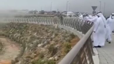 Photo of Emiratos Árabes «siembra» nubes y provoca lluvia artificial ante ola de calor