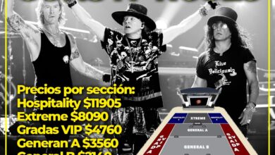 Photo of Conoce los costos de los boletos para Guns N’ Roses en Xmatkuil