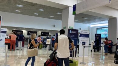 Photo of Por el paso de Grace, aerolíneas cancelan sus vuelos a la Península de Yucatán