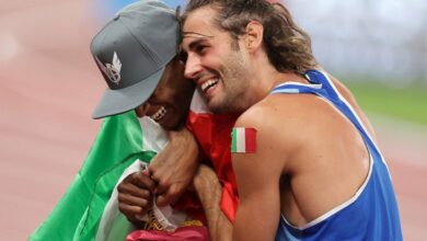 Photo of Atletas de Italia y Qatar comparten medalla de oro en salto de altura