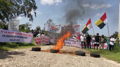 Photo of Protestan en Homún por audiencia por granjas porcícolas