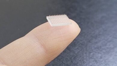 Photo of Científicos desarrollan un parche de microagujas en 3D para evitar inyecciones