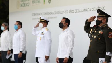 Photo of Vila encabeza la ceremonia conmemorativa de los 200 años de la Armada de México