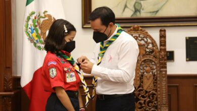Photo of La joven scout Andrea López Bautista asume el cargo de Gobernadora por un día