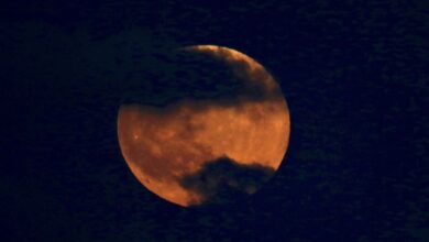 Photo of Luna de sangre y lluvia de meteoros Dracónidas, entre los eventos astronómicos de octubre