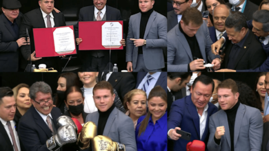 Photo of Gran alboroto causó entre los senadores la visita de Saúl “El Canelo ” Álvarez