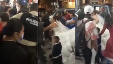 Photo of En Ecuador, policías detuvieron a novio en plena boda por deber pensión alimenticia