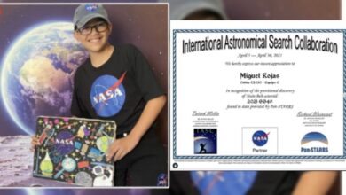 Photo of Tiene 13 años y fue certificado por la NASA por descubrir un asteroide que orbita entre Marte y Júpiter