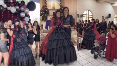 Photo of Fiesta de quinceañera gótica se vuelve viral en TikTok