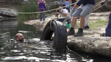 Photo of Recolectan más de 5 toneladas de basura en cenotes de Yucatán este año