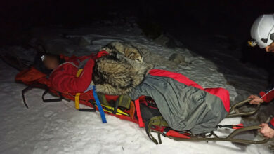 Photo of Un perro salva a un montañista herido al mantenerlo caliente con su cuerpo durante 13 horas