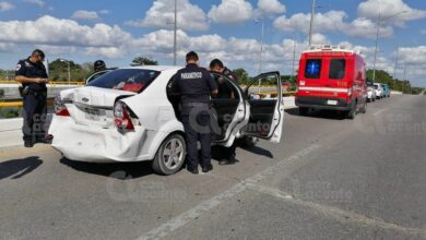 Photo of Trailer provoca carambola en puente de Periférico de Mérida