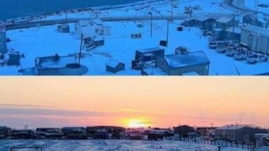 Photo of Sale el Sol en el extremo norte de Finlandia después de una noche polar de dos meses