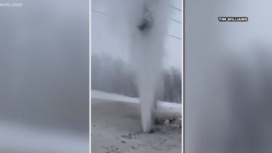 Photo of En Carolina del Norte se rompió una tubería donde turistas esquiaban a -13ºC, hubo heridos