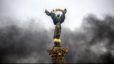 Photo of ¿Un Ángel de la Independencia en Kiev, Ucrania? Se llama Berehynia