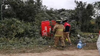 Photo of Vuelca autobús de ADO en el tramo Valladolid-Cancún; hay muertos y heridos