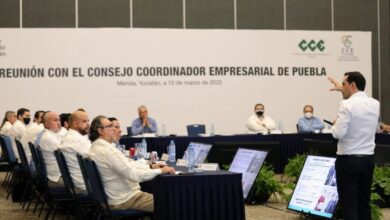 Photo of Vila presenta las ventajas de invertir en Yucatán a empresarios poblanos
