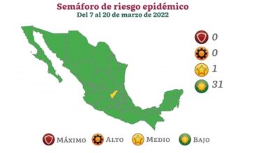 Photo of México se pinta de verde con el semáforo Covid, solo Querétaro queda en amarillo