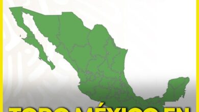 Photo of Todo México en verde en semáforo federal de Covid