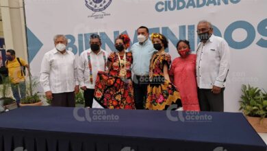 Photo of Oaxaqueños en Mérida reconocen apoyo cultural de Renán Barrera