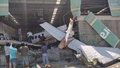 Photo of Avioneta se estrella en un supermercado de Morelos