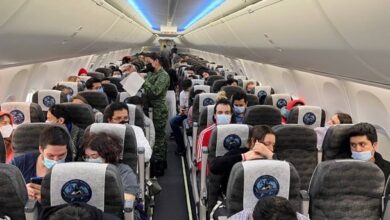 Photo of Parte a México avión de la Fuerza Aérea con 138 personas que lograron salir de Ucrania