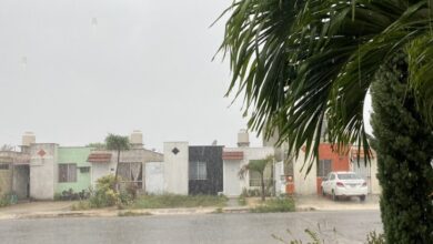 Photo of Frente frío 38 llega con intensas lluvias y tormenta eléctrica a la península de Yucatán