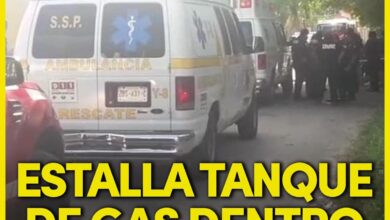 Photo of Estalla tanque de gas LP dentro de una casa; menor pierde la vida