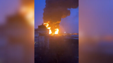 Photo of Un ataque de Ucrania incendia un depósito en Rusia