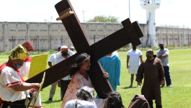Photo of En el Cereso de Mérida rememoran la Pasión de Cristo