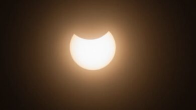 Photo of Los chilenos pudieron atestiguar el eclipse solar
