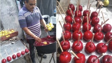 Photo of Cancelan pedido de mil 500 manzanas de caramelo; internautas lo apoyan