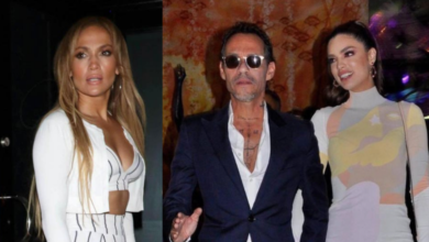 Photo of Jennifer Lopez aparece en el compromiso de Marc Anthony y Nadia Ferreira