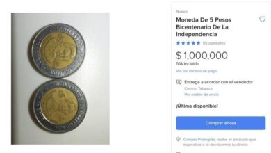 Photo of Venden monedas conmemorativas de 5 pesos… en un millón